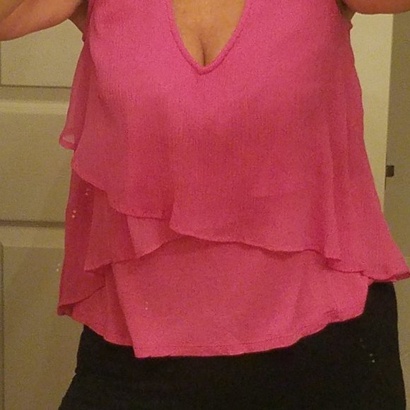 INC - Pink Tank / sleeveless blouse - Picture 3 of 14